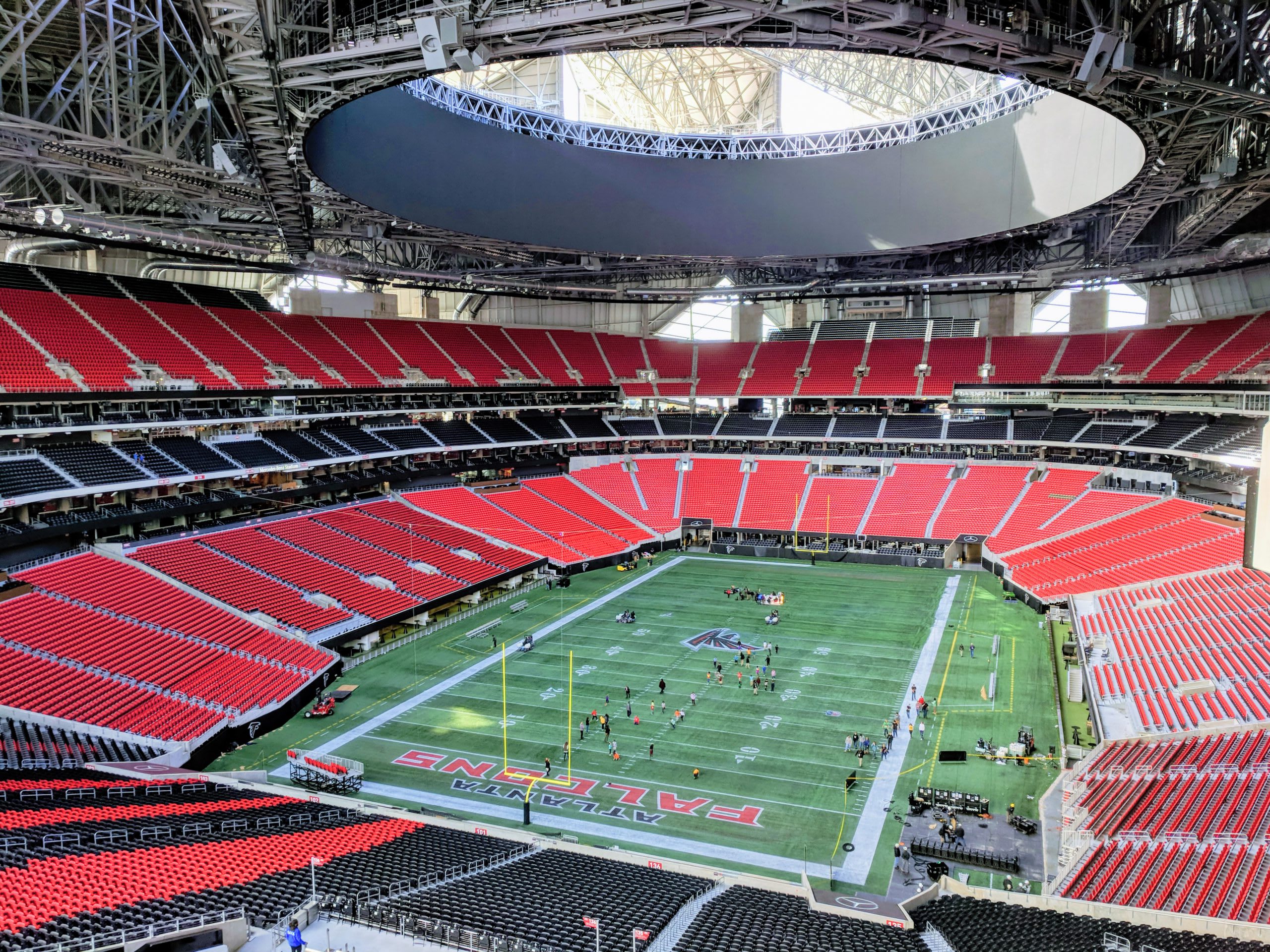 Mercedes-Benz Stadium Interior