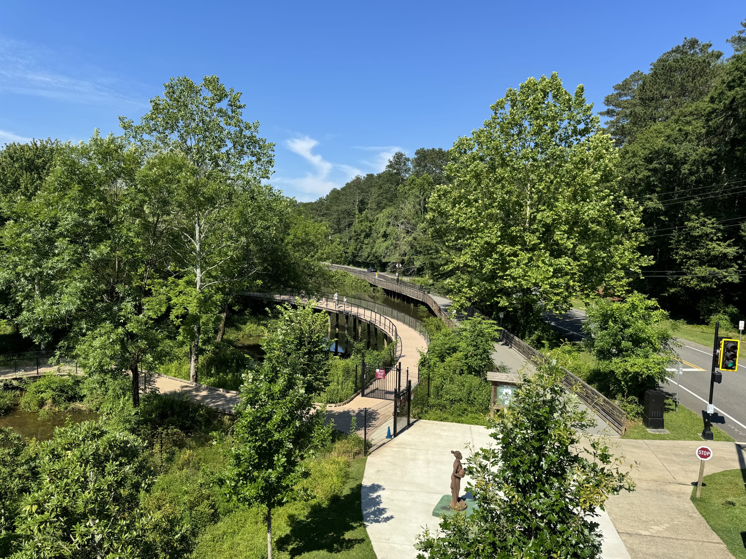 image of the Chattahoochee Nature Center in atlanta ga