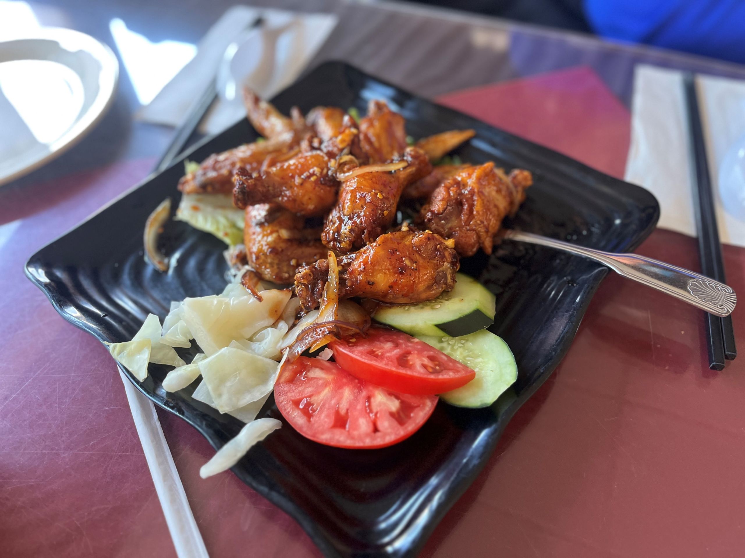 image of wings with a Vietnamese flair