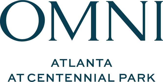 Discover Atlanta After PCMA 2026 18 Logo for Omni Atlanta at Centennial Park with stylized text and no graphic elements in Atlanta, Georgia.