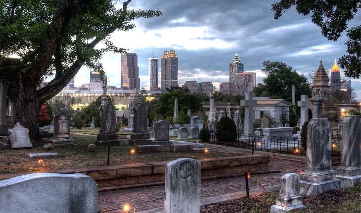 Historic Oakland Cemetery in Atlanta GA