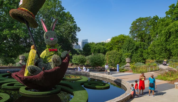 Atlanta Botanical Garden is an urban oasis of more than 30 acres