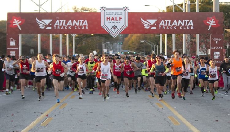 Thanksgiving Day Marathon in Atlanta