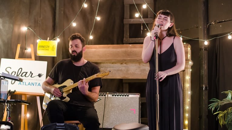 Up-and-Coming Atlanta Music Artists and the Venues Where You Can See Them 1 CLAVVS - Grammy Award-winning producer Graham Marsh and Sing/Songwriter Amber Renee