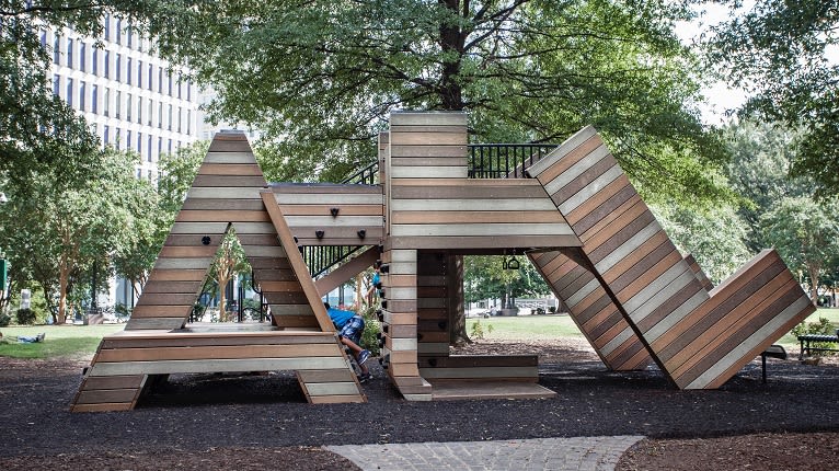 Visit the Most Iconic Public Art Spaces in Atlanta 2 ATL Playground - Photo Credit: Ed Carter
