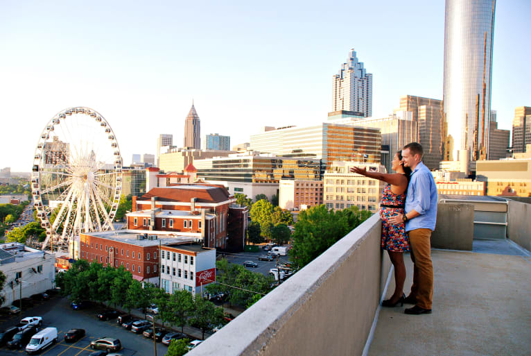 Local's Guide to Hip and Trendy Atlanta Neighborhoods 1 AtlantaDowntownSkylinePeople.jpg