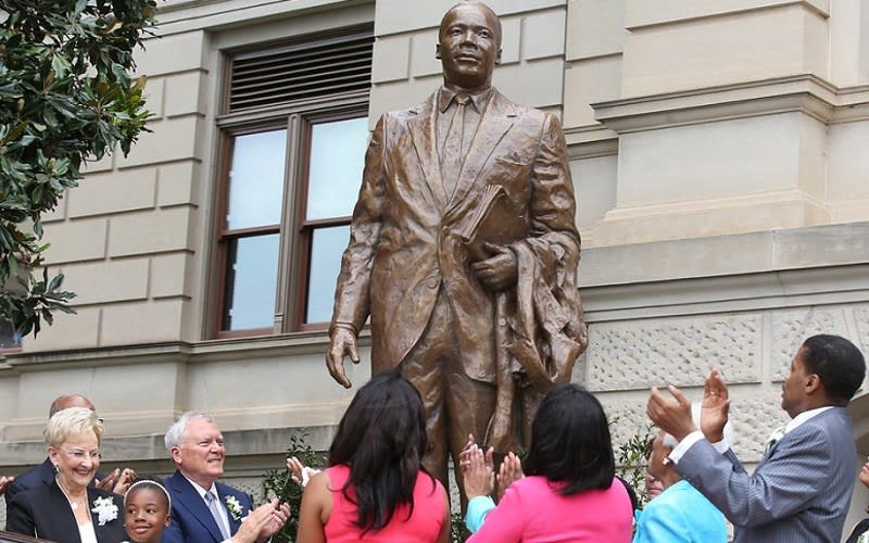 Martin Luther King Jr. statue at Georgia Capitol, Photo courtesy of Georgia Governor's Office