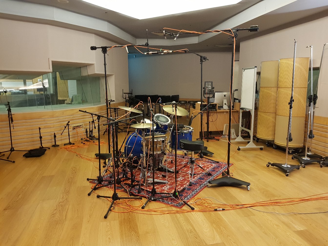 Drum Recording Setup