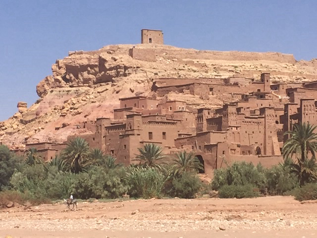 The village of Ouarzazate where many movies are filmed including Gladiator, The Mummy, and Game of Thrones