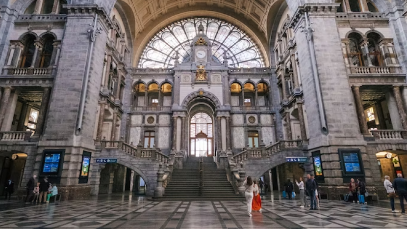 10. Antwerp Central Station - Antwerp, Belgium