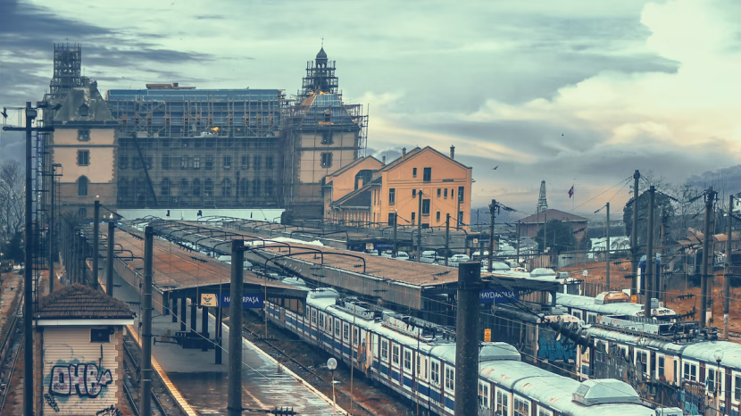 7. Haydarpasa Train Station - Istanbul, Turkey