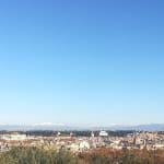 The view on the city from Gianicolo