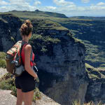 Cachoeira da Fumaça view