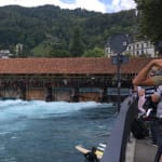 Surf in the middle of Thun