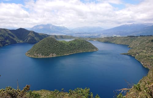 Cuicocha's view is simply breathtaking