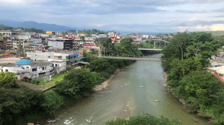 The lookout over the two rivers