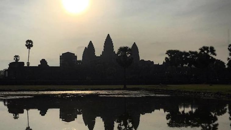 Angkor Wat at sunrise