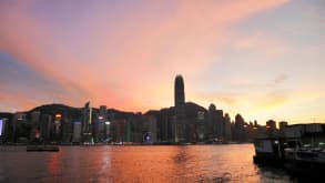 Yau Tsim Mong District - The Kowloon side of Hong Kong has the best shopping,  street food, and ethnic enclaves - Sunset at Tsim Sha Tsui