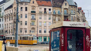 Budapest - Relaxing and exploring culture - The iconic yellow trams!