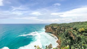 Padang Padang Beach - To spend some time on Bali's most famous surf coast, and explore Uluwatu Temple - Uluwatu Temple coast walk