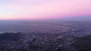 Cape Town - Exploring South Africas beach capital city - The view from the cable car that went down from Table Mountain