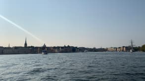 Stockholm - City trip with magical skies - The view from the ferry