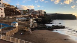 Galdar - Puerto de Sardina - Small cities and capital both close by - the view from the balcony