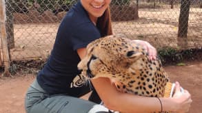 Nairobi National Park Main Gate - Volunteering with impact: start your Nairobi National Park adventure today before Samburu Trails trip - This cheetah was named Dereck