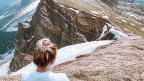 Seceda - One of my greatest dreams was to see this impressive mountain! - even though it was foggy, it was still beautiful!