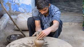 Chandelao - Homestay, Wildlife - Pottery making in Chandelao village