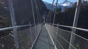 Reutte - To walk on the worlds longest "Tebet-style suspension footbridge" - null