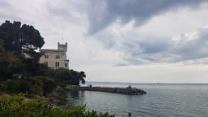 Trieste - Exploration of Trieste beaches and rock climbing Slovenia - Beautiful castle Miramar