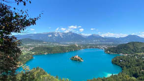 Bled - Gorgeous views and lake time - The postcard view