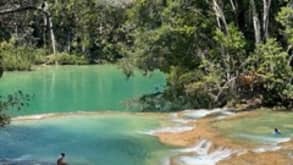 Palenque - Time to relax amongst nature. - Multiple pools to swim in at Roberto Barrios, and very few people.