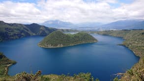 Otavalo - The view on cuichocha's lake is breathtaking - Cuicocha's view is simply breathtaking