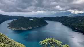 Otavalo - The Cuicocha Lagoon and lakes - null