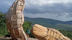 Hollókő - Unesco World Heritage site and "Hand of Fate" viewpoint - null