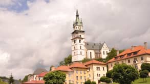 Kremnica - The Kremnica Castle as a beautiful dominant and 700-year Mint in the heart of city. - Castle with the city center