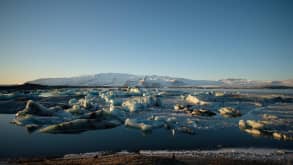 Diamond Beach - beautiful beach with beautiful natural sorrounding - Jokulsarlon glacier lagoon