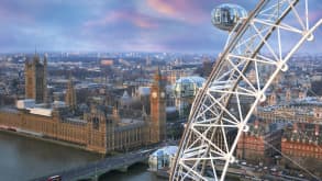 London - Tourism, city trip, movie set - View from London Eye