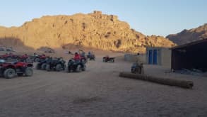 Sharm El-Sheikh - camel riding, bedouin village, quad biking through desert - quad driving