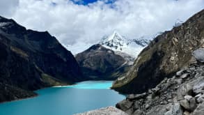 Paron Lake - Hiking in Peru - null