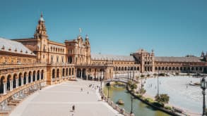 Seville - History and parties (a weird, yet perfect combination) - Plaza de España - a postcard in reality.