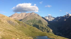 Le Bourg-d'Oisans - L'Alpe d'Huez and hiking near Ecrins National Park - Sunset views while hiking around Lac du Pontet