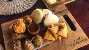 Addo Elephant National Park - Open jeep safaris and living in a luxurious lodge right in the middle of the jungle. - The delicious food!