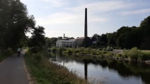 Heisingen - Overnight stay during a 2 day bicycle tour - Industrial culture along Ruhrtal cycle route