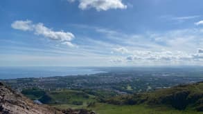 Edinburgh - Getting a breath of fresh air - The view from Arthur’s Seat