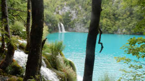 Croatia - National Park filled with bright blue waters and majestic waterfalls. - Plitvička Jezera