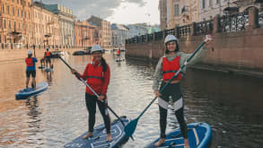 St Petersburg - Take a Boat or Sup Tour for the Neva River and Canals - Sup tour around the rivers and canals