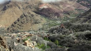 Imlil - Majestic Vistas: The Atlas Mountains offer breathtaking natural beauty with majestic peaks, deep valleys, and stunning landsc - null